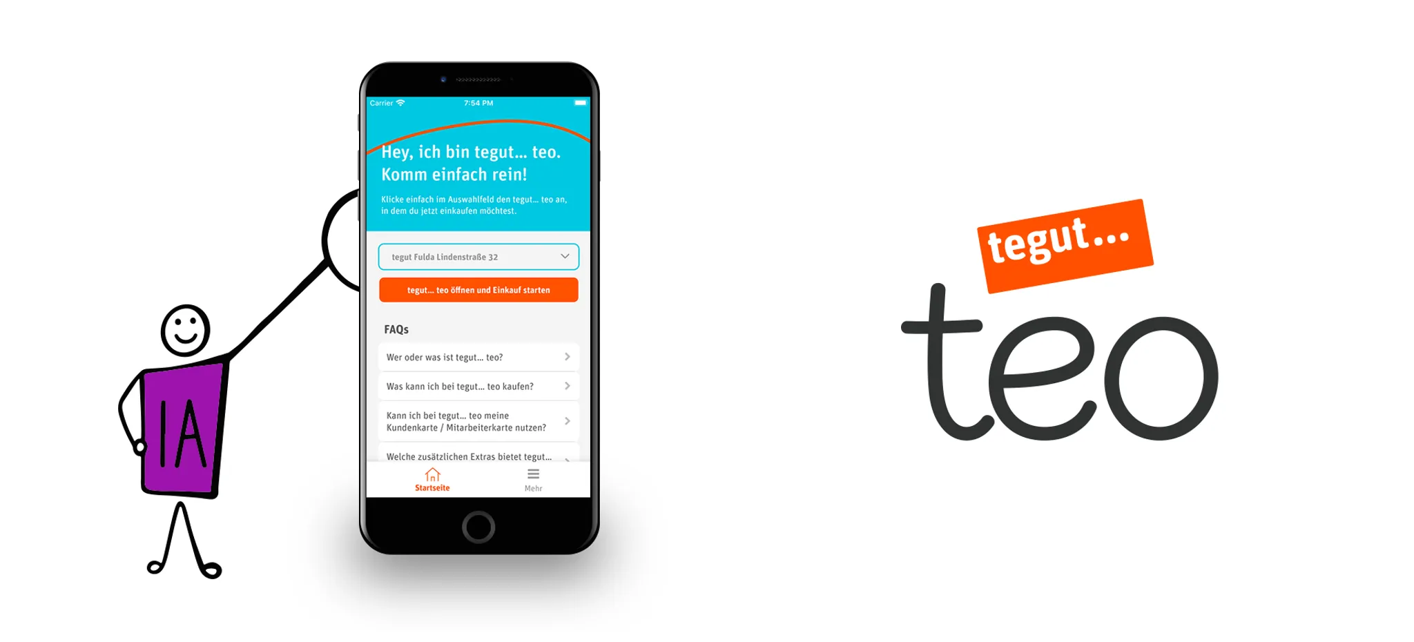 Case Study: „teo“ von tegut - Intuitive App-Funktionalitäten für den Minimarkt der Zukunft